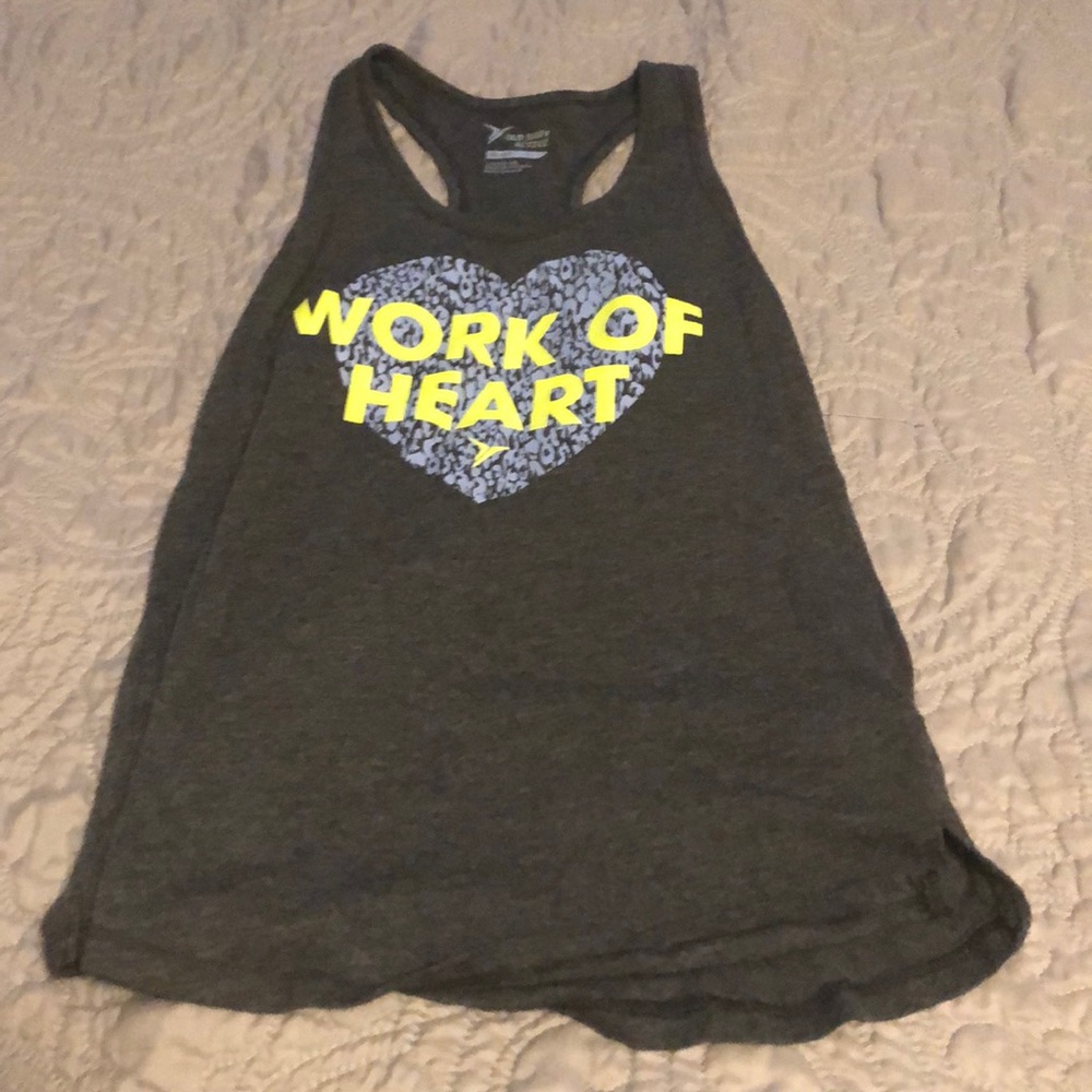 girls workout tank top